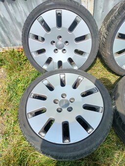 4ks alu disky orig. Audi 5x112 R18 - 3