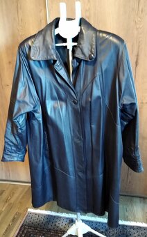 Dámsky kabát kožený XXXL - pravá koža - 3