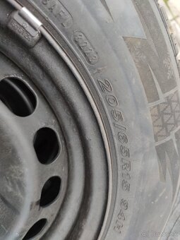 Zimná sada kolies BMW 5x120 205/65 R15 - 3