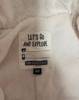 Jesenné/zimné overaly pre bábatko  č. 56-62/68 - 3