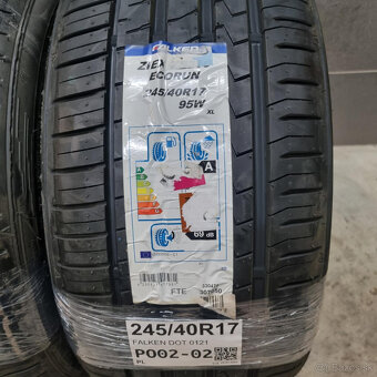 Letné pneumatiky 245/40 R17 FALKEN DOT0121 - 3