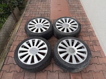 Predám 5x112 R19 originál Audi elektróny - 3