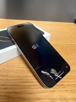 Predám iPhone 16 PRO 128GB, TOP stav, ZARUKA SK, VOLNY 100% - 3