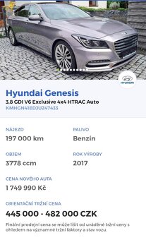 GENESIS G80 facelift AWD Automat 8-st - 3