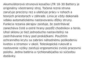 Predám strunovu kosačku Kärcher - 3