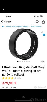 Inteligentný prsteň Ultrahuman air - 3