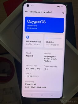 Oneplus 10 Pro 5G, Top stav, 12GB /256GB, TOP CENA - 3