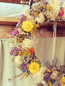 Dekoračné domčeky, venčeky😊 - 3