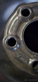 Predám plechové disky 6JX15 ET35 na škoda scala... - 3