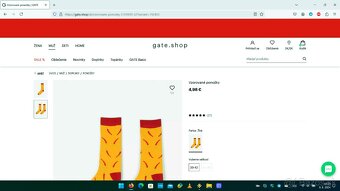 Ponožky Čili, Hriankovače, Šachovnica, Z jemného úpletu - 3