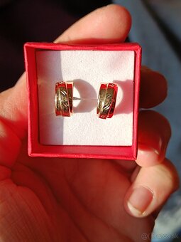 Zlate nausnicky 585 - 3