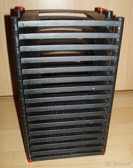 podstavec - box na 15 kusov obalov s CD alebo DVD - 3