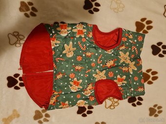 Vianočná bunda pre psíka - 3