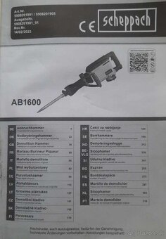 Scheppach AB1600 - 3