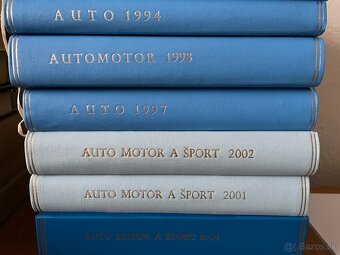 Predám celé ročníky časopisov Auto, Auto Motor a Šport - 3