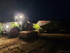 Lis Claas Quadrant 2200 na hranaté balíky Balíkovač Krone - 3