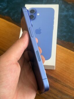 iPhone 16 128gb Blue 2r záruka o2 100% bateria - 3