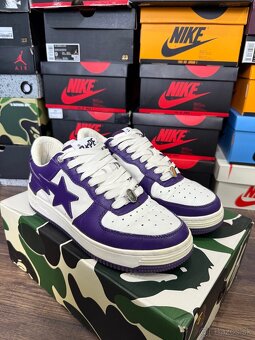 A BATHING APE BAPE STA White Purple (2022) - 3