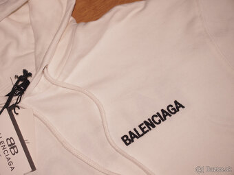 Balenciaga pánska mikina biela - 3