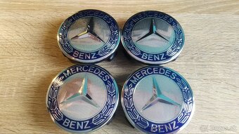 Mercedes krytky stredovej diery kolies 75mm viac farieb BA - 3