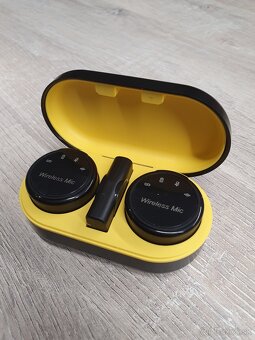 Bezdrôtový mikrofón USB-C sada s nabíjacou krabičkou - 3