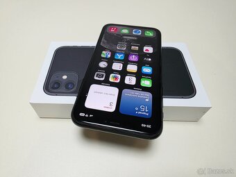APPLE IPHONE 11 64GB BLACK ,ZDRAVIE BATERKY 100% - 3