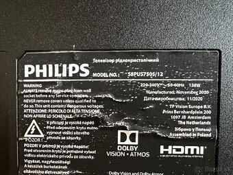 UK UltraHD Smart TV Philips 58PUS7505/12 - 3
