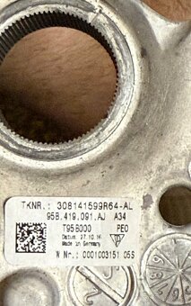 Koženy volant Porsche Macan 95B - 3