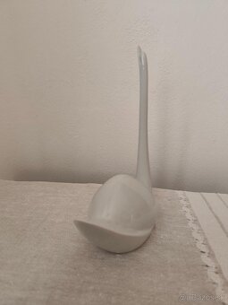 Royal dux labuť Brusel porcelánová soška - 3