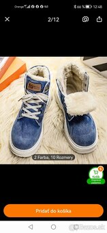 Zimné topánky, nové, veľkosť 45 - 3