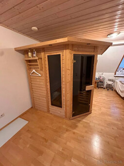 exkluzívna sauna saunová kabína vnútorná sauna 221x200cm 9kW - 3