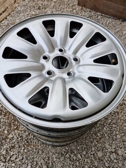 4 kusy 16 DISKY 5x112 R16 6Jx16H2 ET48 originál Skoda octavi - 3