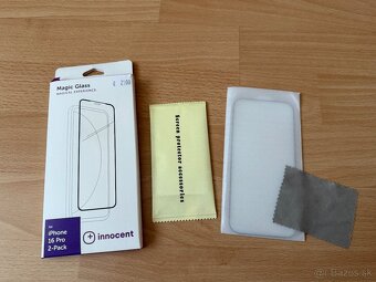Nové ochranné sklo na iPhone 16 Pro značky Innocent Magic - 3
