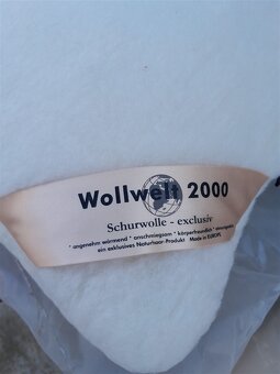 Predám vankuš a paplony s ovčej vlny - 3