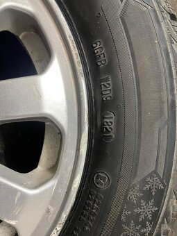 Predám elektróny 4x100 165/70 R13 - 3