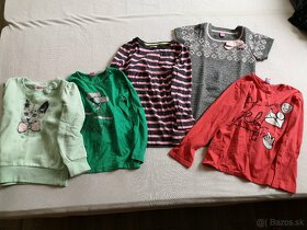 Dievčenské oblečenie 110 a 116 - 3