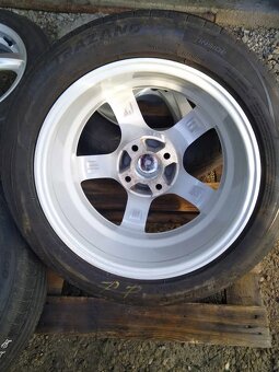 4 x 108 R 16 + nové letné pneu 195/55 16. - 3