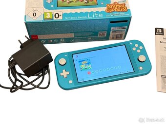 Nintendo switch lite Animal crossing edicia + fyzicka hra - 3