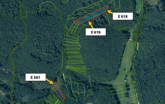 Rožňová, Bošianska Neporadza – 342 m2 ORNÁ PÔDA a LES - 3