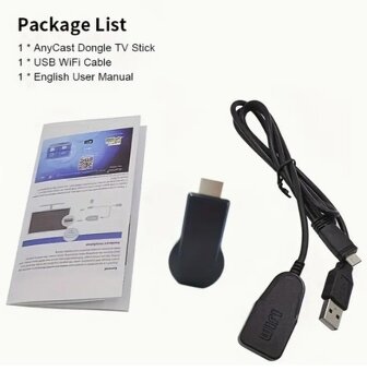 Adaptér Wi-Fi AnyCast M2 Plus na TV streaming - 3