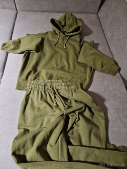 TEPLÁKOVÁ SÚPRAVA zelená     2+1zadarmo - 3