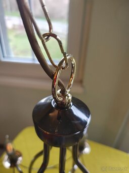 Kovový chrómový luster - 3