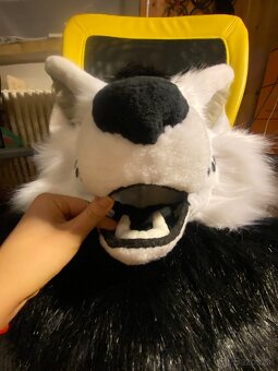 Mini partial fursuit s dvoma chvostami - 3