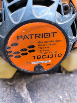 Krovinorez patriot TBC 431 D - 3