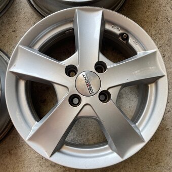 alu disky dezent 4x100 r14 - 3