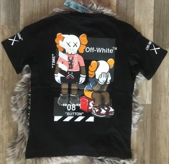 Tričko offwhite L - 3