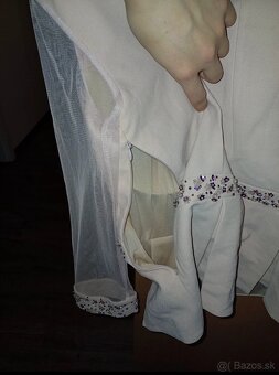 Spoločenský elegantný top - 3