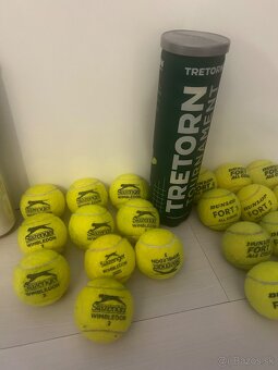Tenisové lopty Dunlop Fort, Slazenger Wimbledon a ďalšie - 3