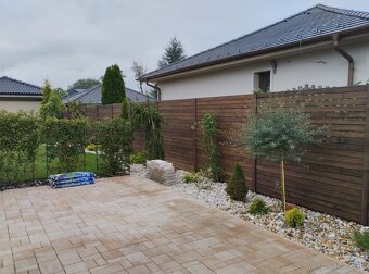 Drevený plot - 3