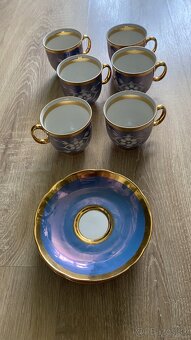 Modra porcelanova sada - 3